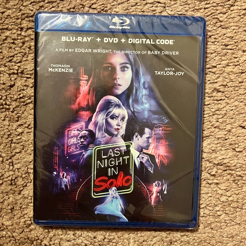 Last Night in Soho blu ray